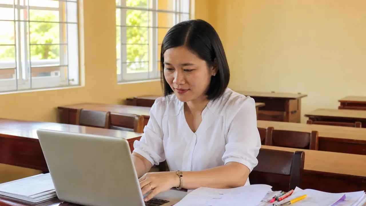 Giáo viên dùng AI soạn bài thế nào cho đúng?